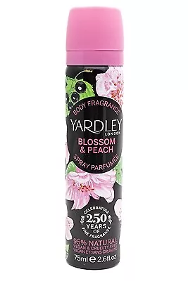 Yardley London Blossom & Peach 75ml Body Spray