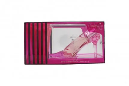 Disney Cinderella Pink Slipper Gift Set 60ml EDP + 75ml Shower Gel + 75ml Body Lotion