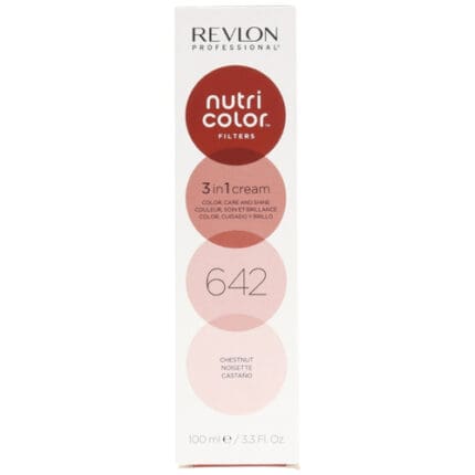 Revlon Nutri Color Filters 3 in 1 Cream Hair Colourant 100ml - 642 Chestnut