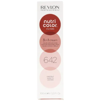 Revlon Nutri Color Filters 3 in 1 Cream Hair Colourant 100ml - 642 Chestnut