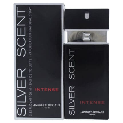 Jacques Bogart Silver Scent Intense Eau de Toilette 100ml Spray