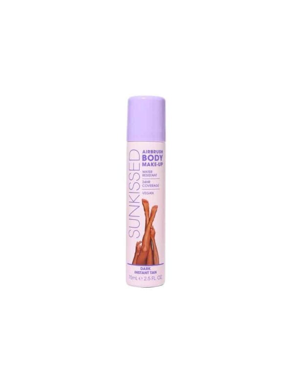 Sunkissed Airbrush Body Make-Up 75ml - Dark