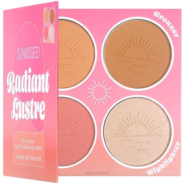 Sunkissed Radiant Lustre Face Palette - 4 Shades