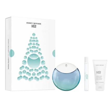 Issey Miyake A Drop d'Issey Gift Set 90 EDP Fra?che Spray + 50ml Moisturising Hand Cream + 10ml EDP Purse Spray