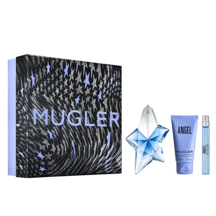 Mugler Angel Gift Set 50ml EDP + 10ml EDP + 50ml Body Lotion