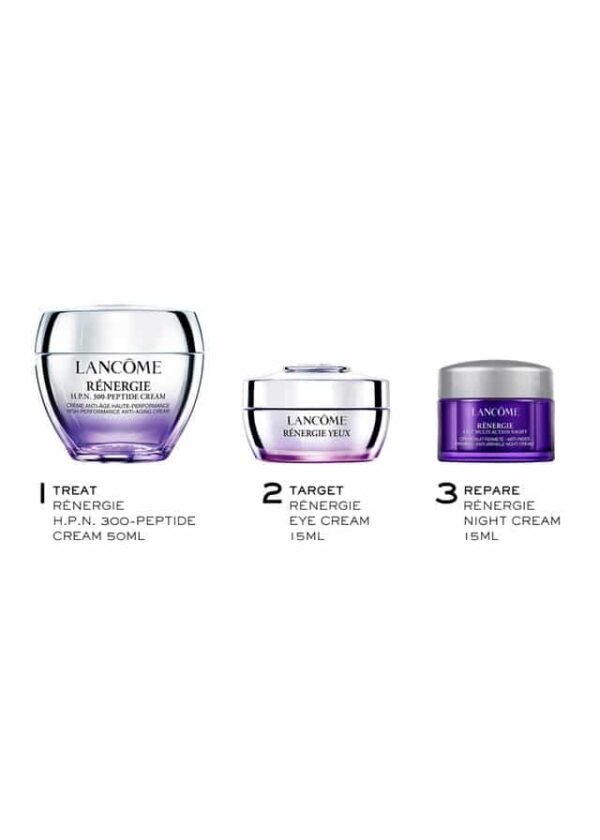 Lancome Renergie H.P.N. 300 Peptide Gift Set: Ultimate Anti-Aging Skincare Trio for Firm, Radiant Skin - Image 2