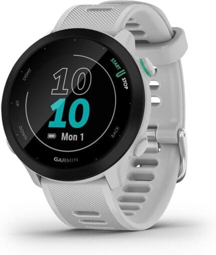 Garmin Forerunner 55: Lightweight GPS Running Smartwatch for Easy Use