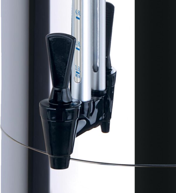 Igenix IG4030 30L Stainless Steel Catering Urn - Double Layer Design, 2800W Heating Element, Adjustable Thermostat - Ideal for Large Events and Commercial Use - Image 5