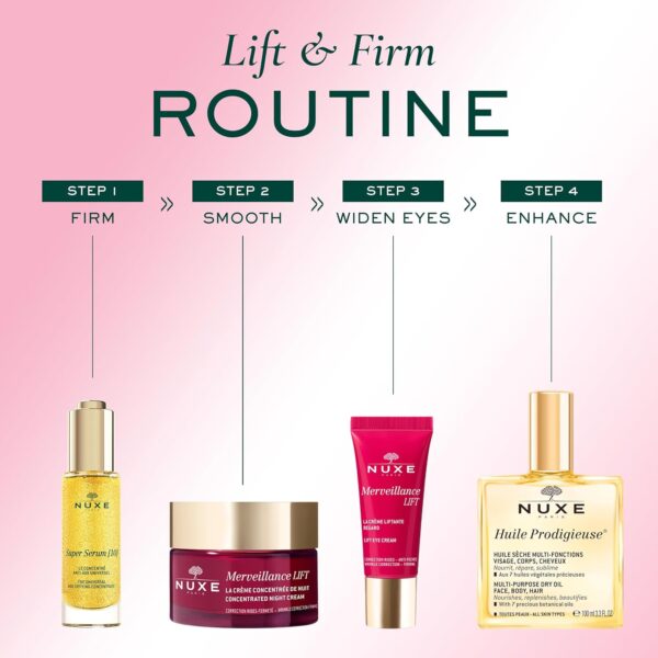 Nuxe Merveillance LIFT Concentrated Night Cream 50ml ? Firming | Anti-Aging Skincare - Image 7
