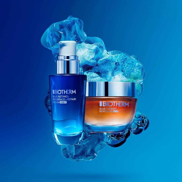 Revitalize Your Skin Overnight with Biotherm Blue Therapy Amber Algae Night Cream 50ml - Anti-Aging Formula for Smoother, Firmer, and Radiant Skin - Image 6