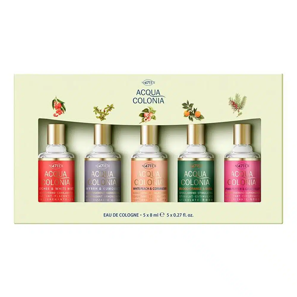 M?urer & Wirtz 4711 Acqua Colonia Miniatures Gift Set 5 x 8ml - Image 1