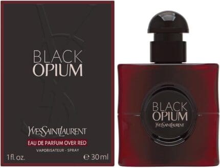 Yves Saint Laurent Black Opium Over Red Eau de Parfum 30ml Spray: Bold and Intoxicating Fragrance for Confident Women