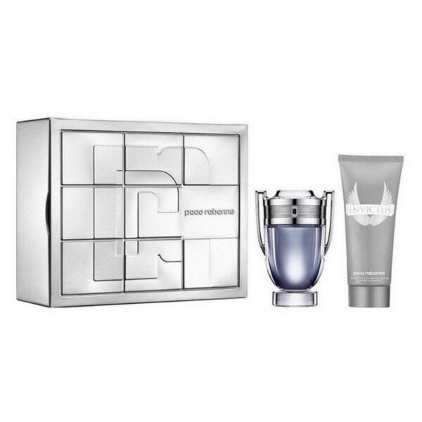 Paco Rabanne Invictus Gift Set 100ml EDT + 100ml Shower Gel