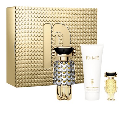 Paco Rabanne Fame Gift Set 80ml EDP + 100ml Body Lotion + 4ml EDP