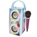 Lexibook BTP180FZZ Disney Frozen II Portable Bluetooth Speaker with Lights & Microphone