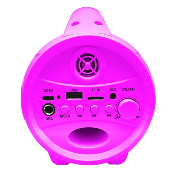 Lexibook BTP585BBZ Barbie Bluetooth Speakers with Lights & Mic - Image 4