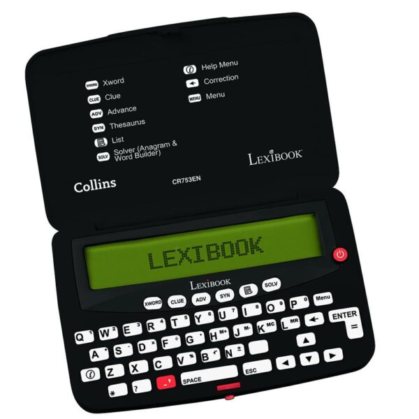 Lexibook CR753EN Collins Bradford's Electronic Crossword Solver
