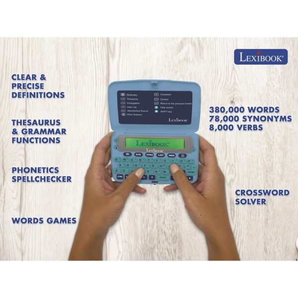 Lexibook D650EN English Electronic Dictionary with Thesaurus - Image 2