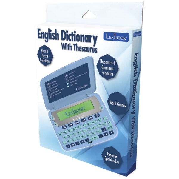 Lexibook D650EN English Electronic Dictionary with Thesaurus - Image 5