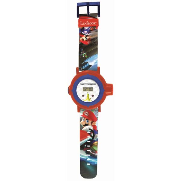 Lexibook DMW050NI Super Mario Children's Projection Watch with 20 Images