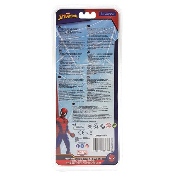 Lexibook DMW050SP Spider-Man Children's Projection Watch with 20 Images - Image 5