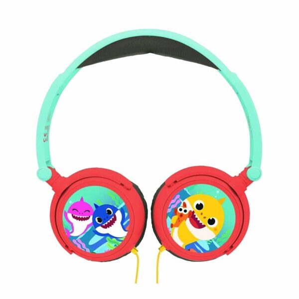 Lexibook HP015BS Baby Shark Foldable Stereo Headphones with Volume Limiter - Image 2