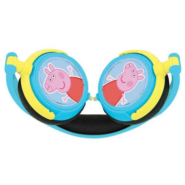 Lexibook HP015PP Peppa Pig Foldable Stereo Headphones with Volume Limiter - Image 2
