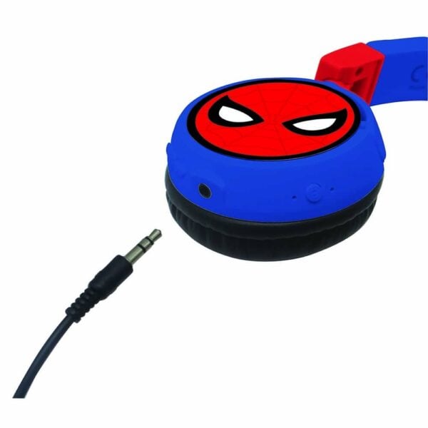 Lexibook HPBT010SP Spider-Man Bluetooth & Wired Foldable Headphones - Image 3