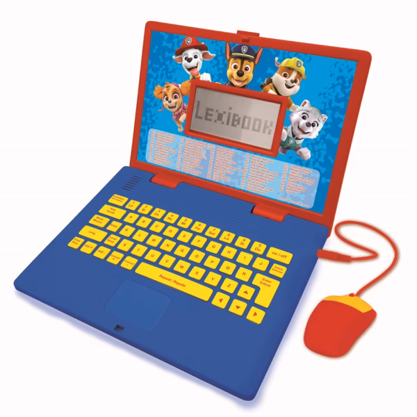 Lexibook JC598PAI2 Paw Patrol Bilingual Educational Laptop with 124 Activites
