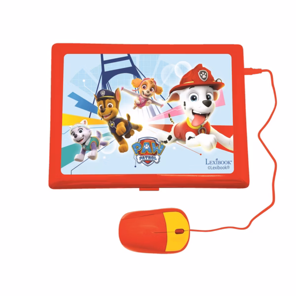 Lexibook JC598PAI2 Paw Patrol Bilingual Educational Laptop with 124 Activites - Image 2