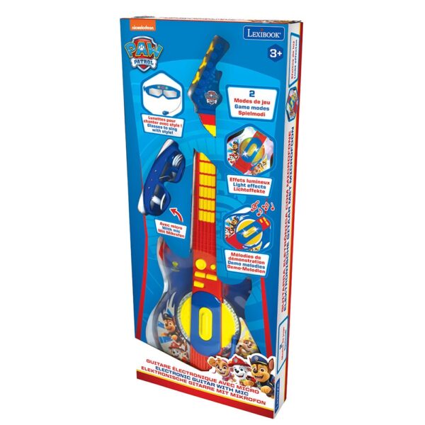 Lexibook K260PA Paw Patrol Electronic Guitar & Glasses with Mic - Image 5