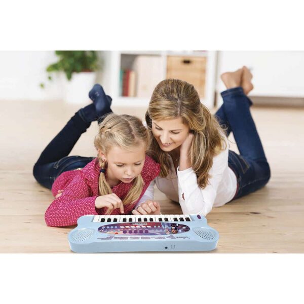 Lexibook K703FZ Disney Frozen II Electronic Keyboard with Mic and Line-In Cable (32 keys) - Image 5