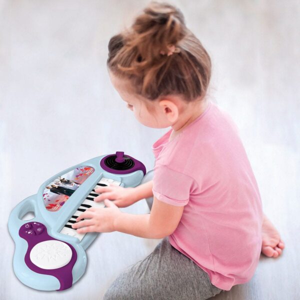 Lexibook Disney Frozen Electronic Keyboard with Lights & Microphone - Image 4