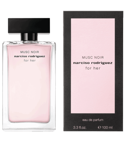 Narciso rodriguez for her musc noir eau de parfum perfume 100ml pack