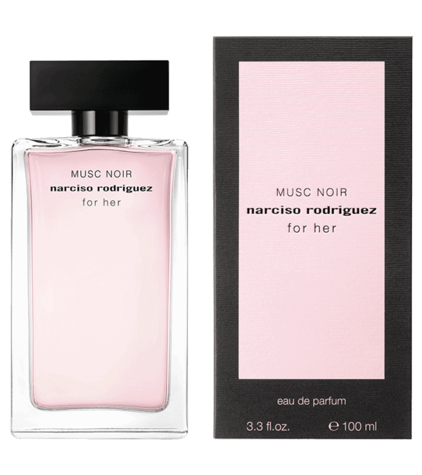 Narciso rodriguez for her musc noir eau de parfum perfume 100ml pack