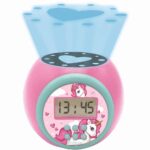 Lexibook RL977UNI Unicorn Childrens Projector Clock with Timer