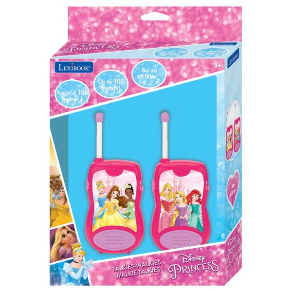 Lexibook TW12DP Disney Princess Walkie-Talkies 200M - Image 2