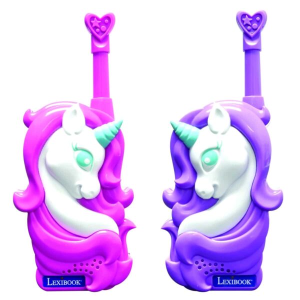 Lexibook TW18UNI 3D Unicorn Walkie-Talkies 500M