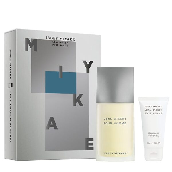 Issey Miyake L'Eau d'Issey Pour Homme Gift Set 125ml EDT + 50ml Shower Gel + 50ml Aftershave Balm