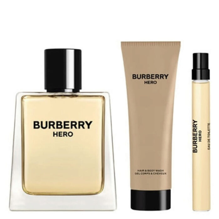Burberry Mens Hero Gift Set Fragrances