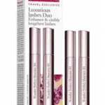 Clarins Wonder Perfect 4D Black Mascara Duo Set 2x 8ml Wonder Perfect 4D Black Mascara