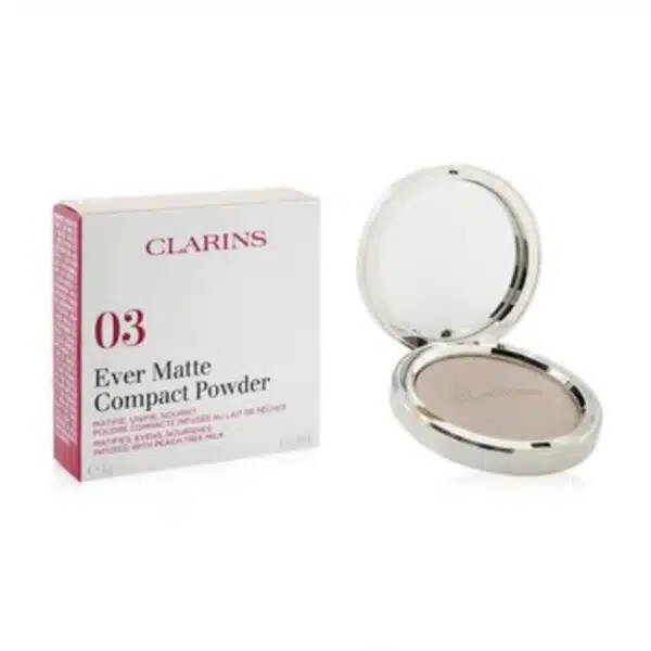 Clarins ladies ever matte compact powder oz light medium makeup