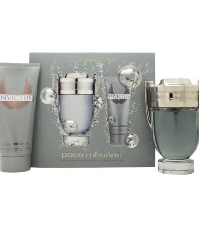 Paco rabanne invictus gift set ml eau de toilette ml all over shampoo n a