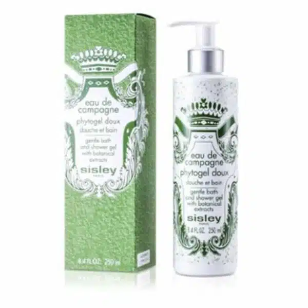 Sisley eau de campagne gentle bath shower gel mloz