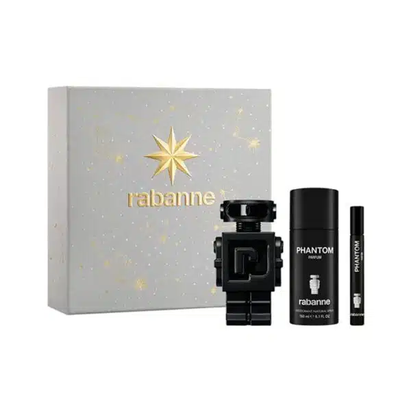 Paco Rabanne Phantom Parfum Gift Set 100ml EDP + 150ml Deodorant Spray + 10ml EDP