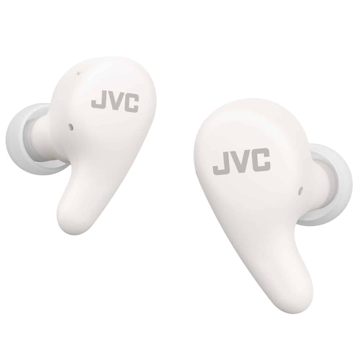 JVC Gumy True Wireless Earphones with Noise Cancelling - White Ha at w pkg jpg