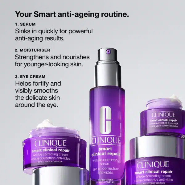 Clinique Smart Clinical Repair Wrinkle Correcting Eye Cream 15ml - Image 3