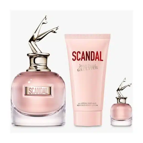 Jean Paul Gaultier Scandal Gift Set 80ml EDP + 75ml Body Lotion + 6ml EDP - Image 2