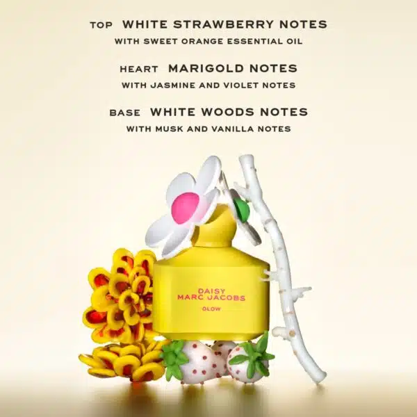 Marc Jacobs Daisy Glow Eau de Toilette 50ml Spray - Image 3