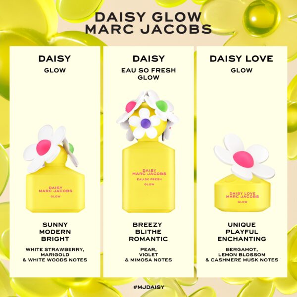 Marc Jacobs Daisy Glow Eau de Toilette 50ml Spray - Image 2